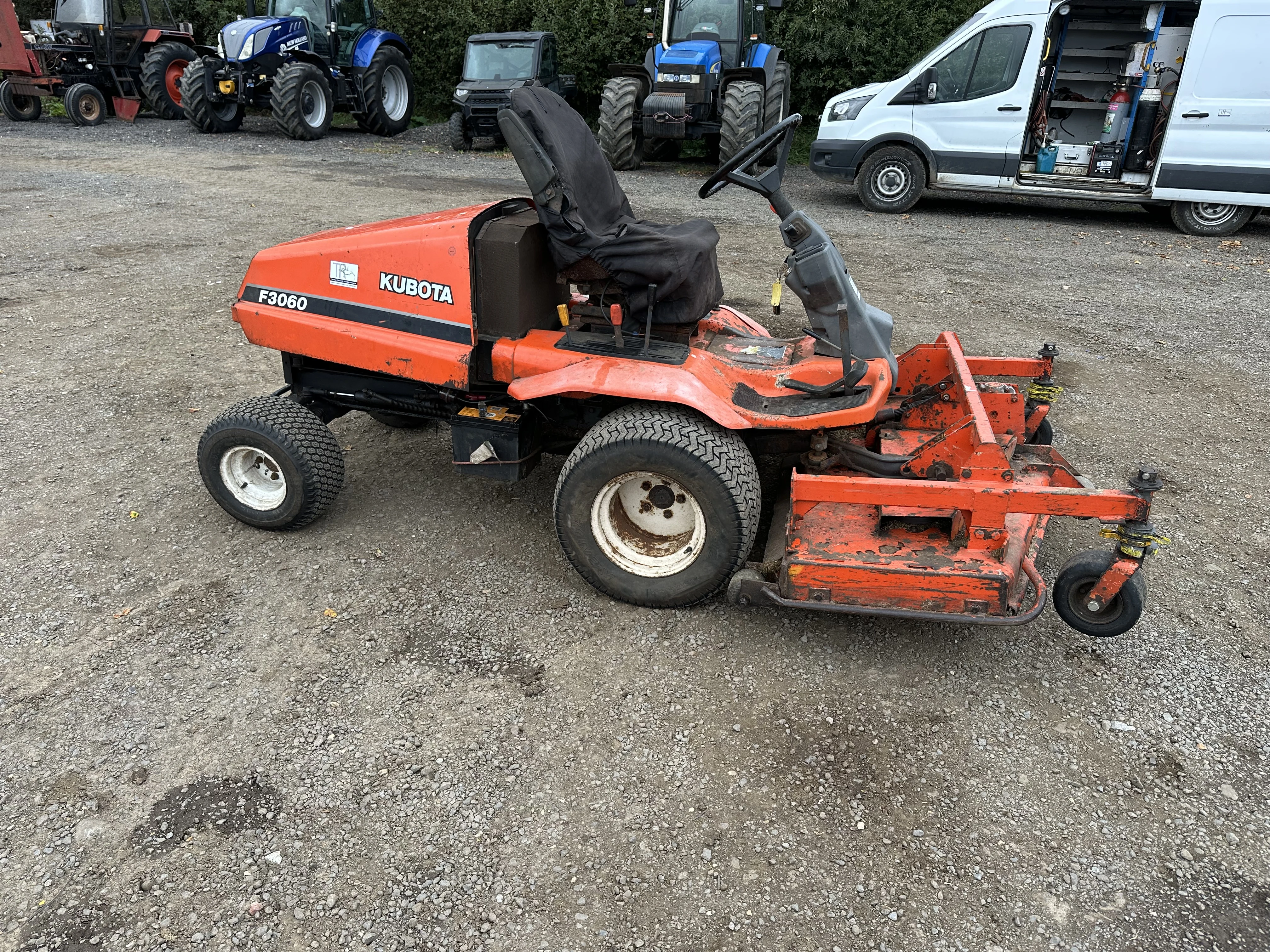 Kubota f3060 4x4 out front mower for sale