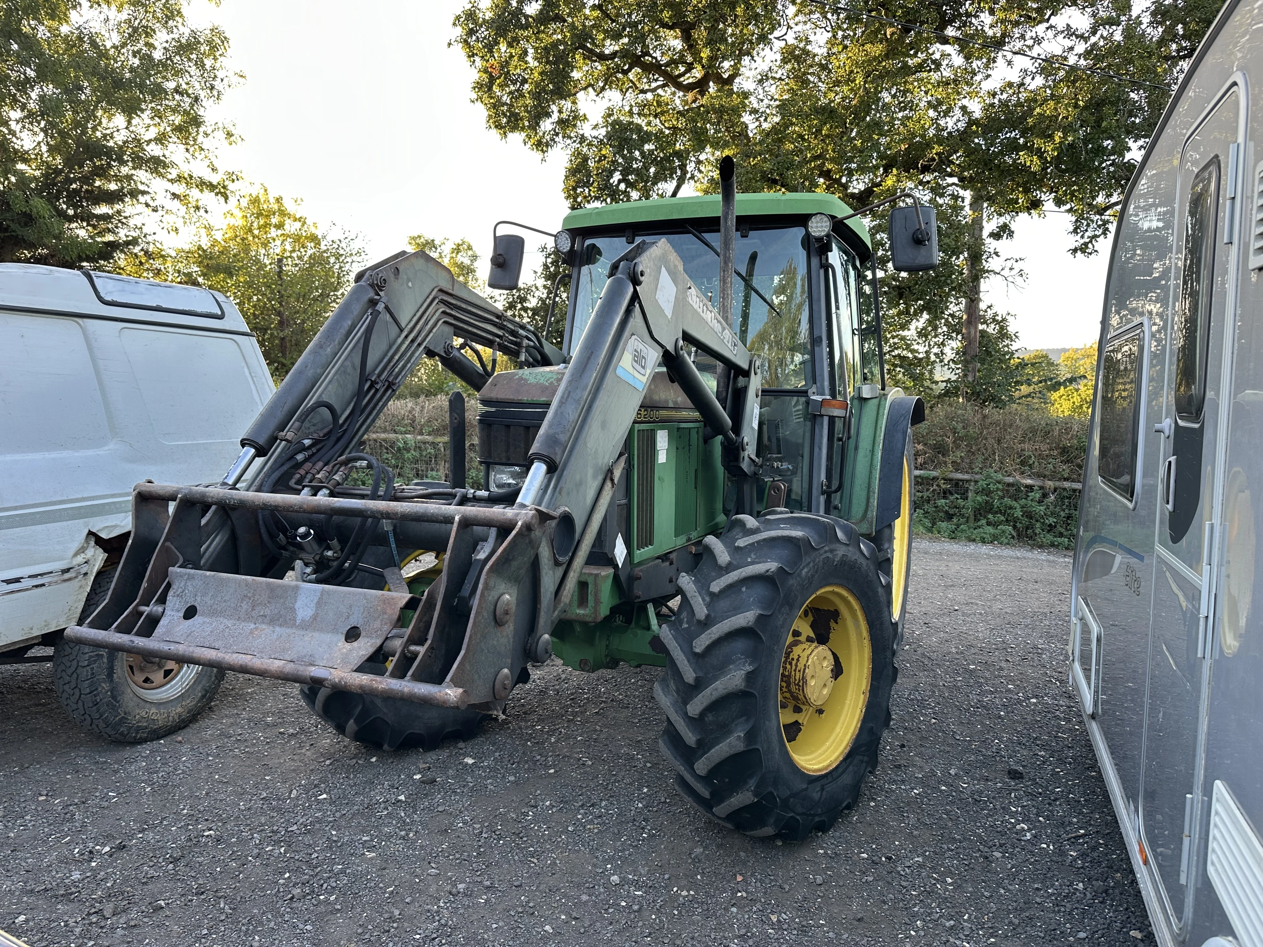 John Deere 6200 se 4x4 loader tractor