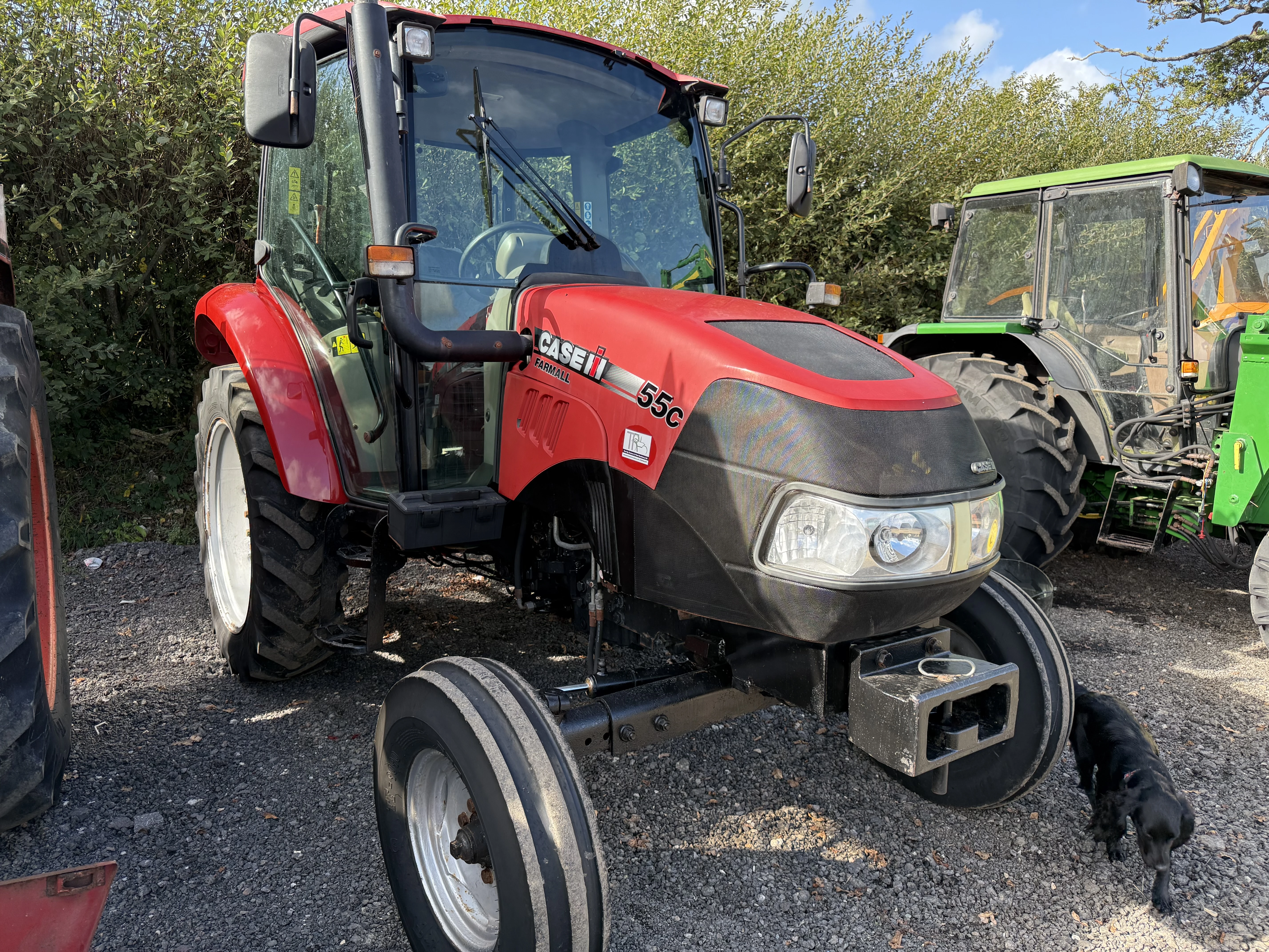 Case farmall 55c 2wd tractor